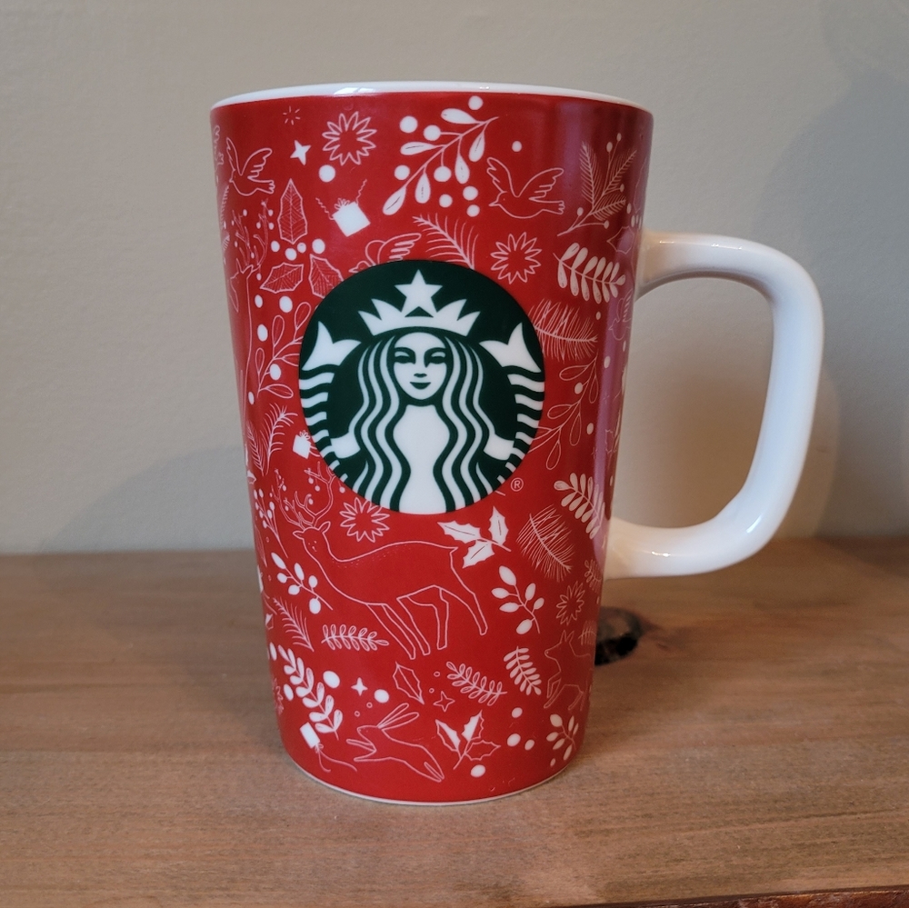 CLEARANCE Starbucks Woodland Themed Holiday Christmad Mug